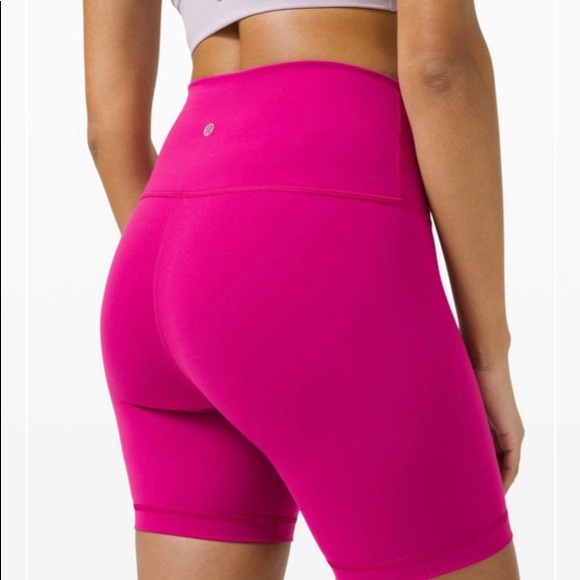 SOLD Lululemon Wunder Under Shorts Ripened Raspberry - Picture 3 of 8
